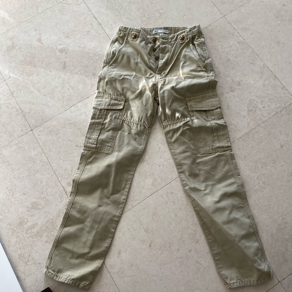 Green jeans